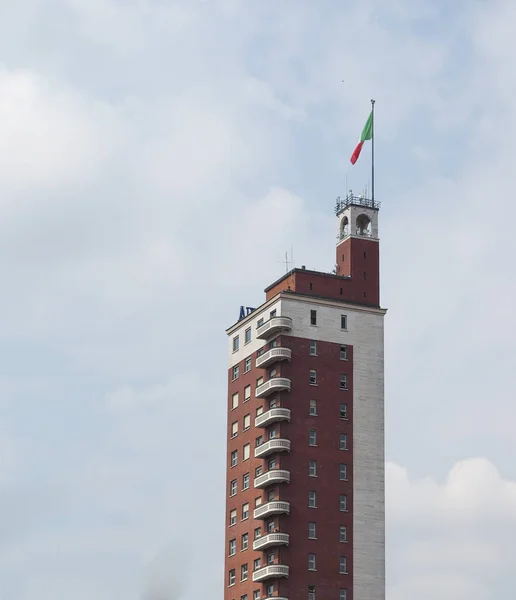 Torre Littoria in Turin — Stock Photo, Image