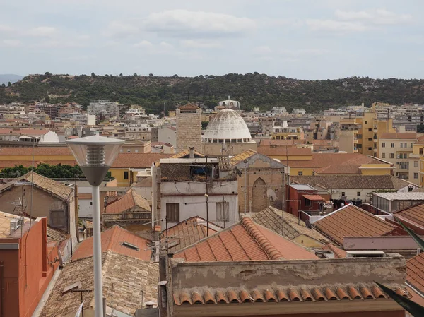 Cagliari havadan görünümü