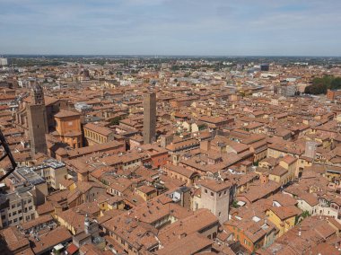 Bolonya 'nın havadan görüntüsü