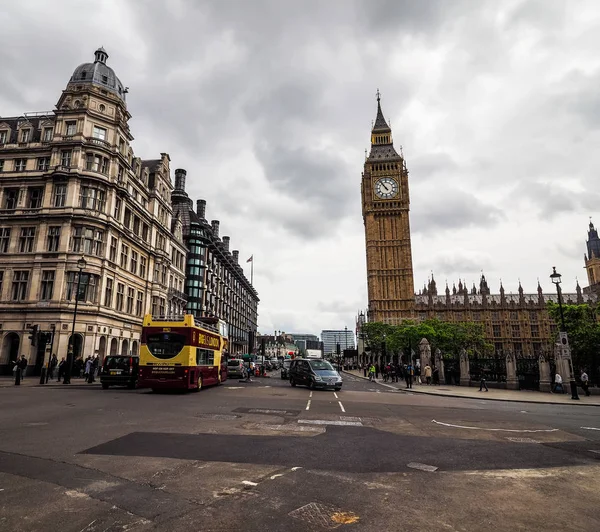 Casas do Parlamento em Londres (HDR ) — Fotografia de Stock