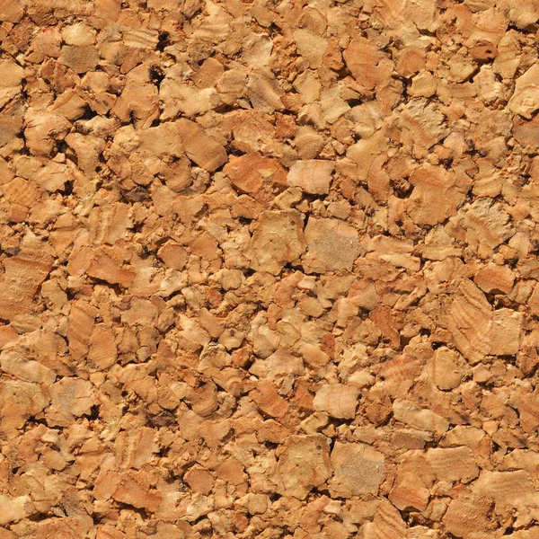 Безшовний коричневий корковий текстурний фон — стокове фото