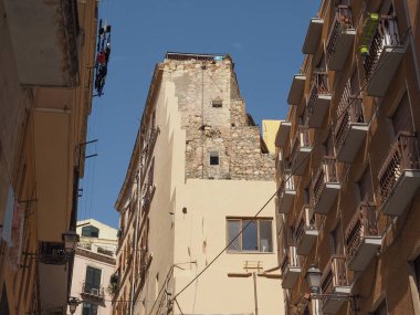 Castello mahallesi Cagliari 'de.
