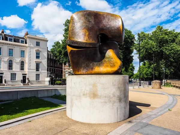 Londra (hdr kilitleme parça Moore heykel başlıklı)