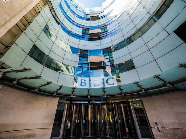 BBC Broadcasting House in Londen (hdr) — Stockfoto