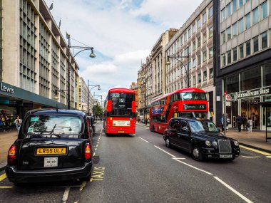 Oxford Street Londra, hdr insanlarda
