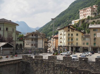 Görünümü, şehir, Pont Saint Martin