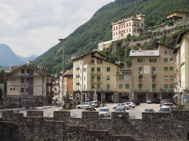 Görünümü, şehir, Pont Saint Martin