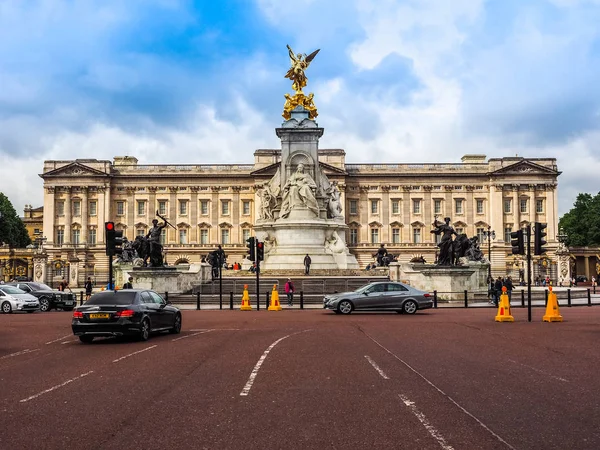 Palacio de Buckingham en Londres, hdr — Foto de Stock