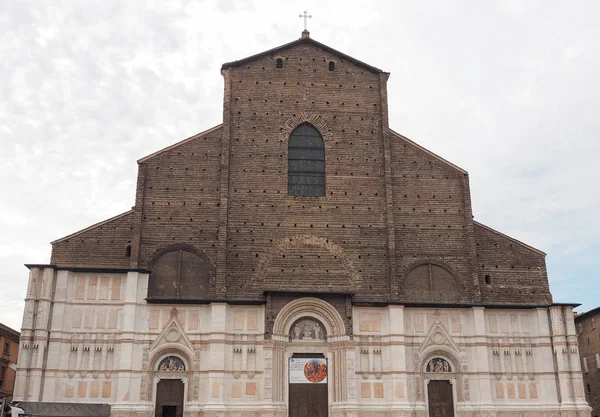 San Petronio church in Bologna — Stock Photo, Image