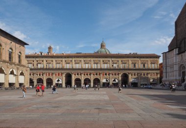 Piazza Maggiore'ye Bologna