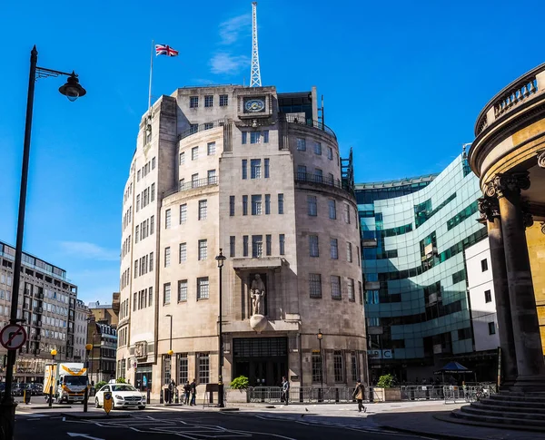 Londra'da, hdr BBC yayın evleri