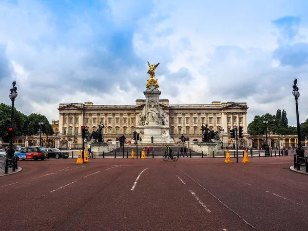 Palacio de Buckingham en Londres, hdr — Foto de Stock