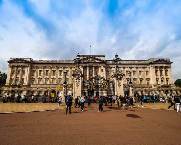 Palacio de Buckingham en Londres, hdr — Foto de Stock