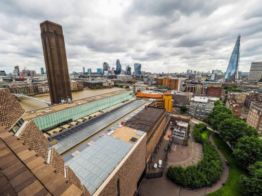 Londra şehir manzarası, hdr