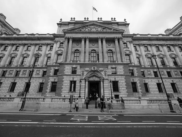 ロンドンの黒と白の Hmrc — ストック写真