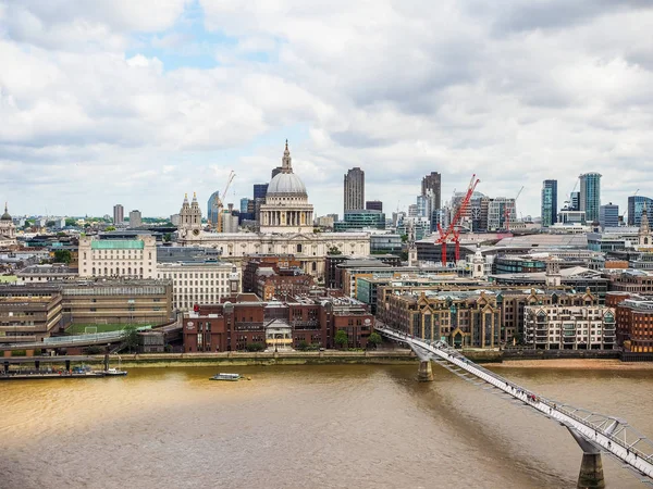 London city skyline, hdr — Stock Photo, Image