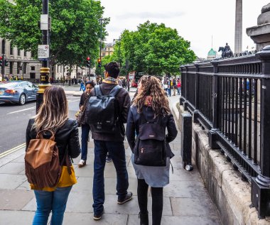 İnsanlar Orta Londra, hdr