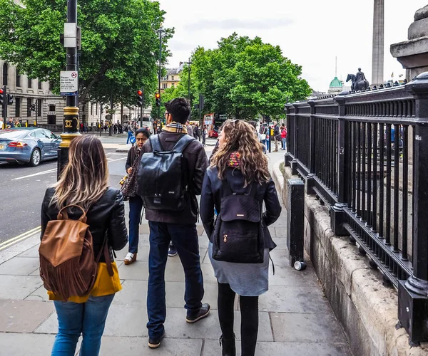 İnsanlar Orta Londra, hdr