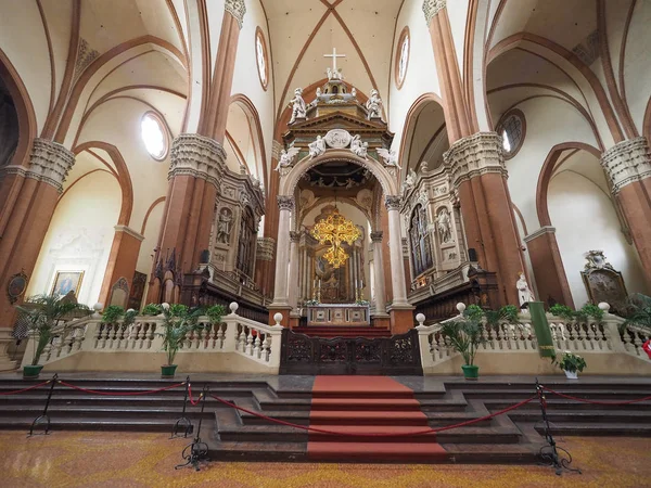 Iglesia de San Petronio en Bolonia — Foto de Stock
