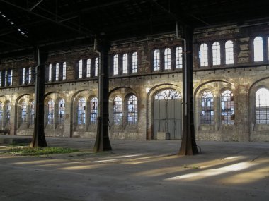 OGR (Resmi Grandi Riparazioni) Torino 'daki tren tamirhanesi