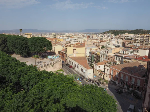 Vista aérea de Cagliari — Foto de Stock