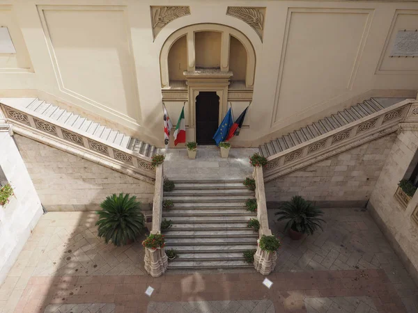Palazzo Civico (Ratusz) w Cagliari — Zdjęcie stockowe