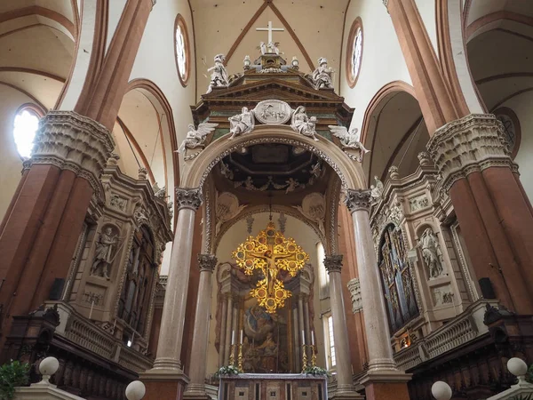 Kyrkan San Petronio i Bologna — Stockfoto