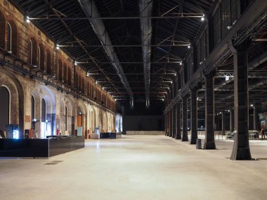 OGR (Resmi Grandi Riparazioni) Torino 'daki tren tamirhanesi