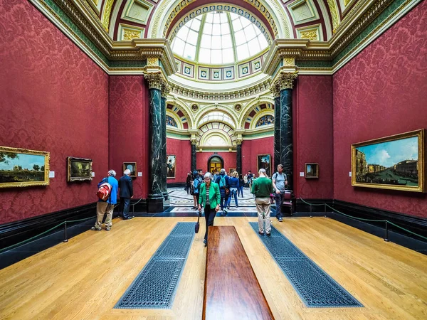 Galeria Nacional em Londres, hdr — Fotografia de Stock