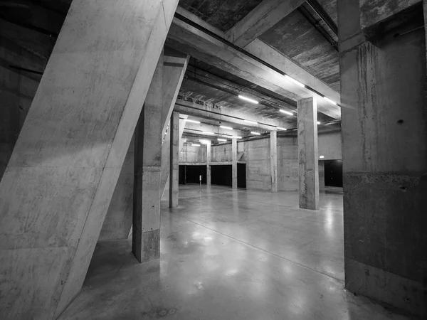 Tate Modern em Londres preto e branco — Fotografia de Stock