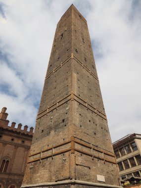 Due torri (Two towers) in Bologna clipart