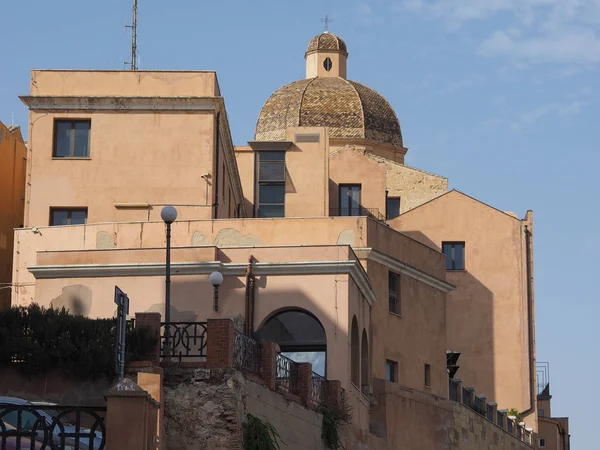 Casteddu (que significa bairro do Castelo) em Cagliari — Fotografia de Stock