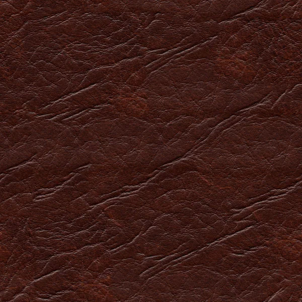 Seamless dark brown leatherette texture background — Stock Photo, Image