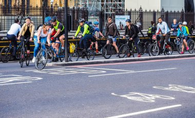 Bisikletçiler Londra, hdr