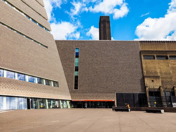 Tate Modern Tavatnik Building em Londres, hdr — Fotografia de Stock