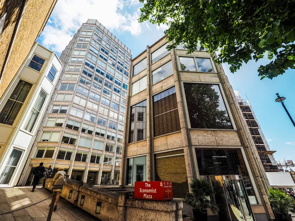 Economist binasında Londra, hdr — Stok fotoğraf