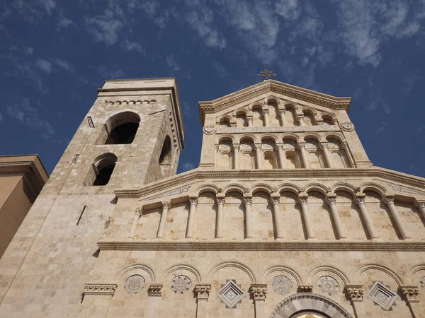 Santa Maria cathedral in Cagliari — Stock Photo, Image