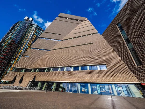 Tate moderne Tavatnik Building in Londen, hdr — Stockfoto