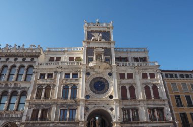 Venedik'te San Marco Saat Kulesi