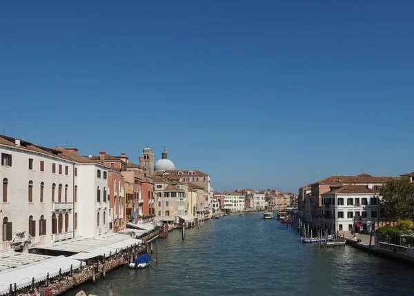Canal Grande en Venecia — Foto de Stock
