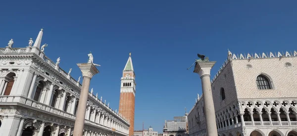 Plaza de San Marcos en Venecia — Foto de Stock