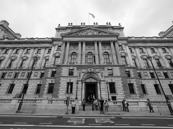 HMRC in Londen zwart-wit — Stockfoto
