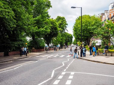 Londra, hdr geçitte Abbey Road