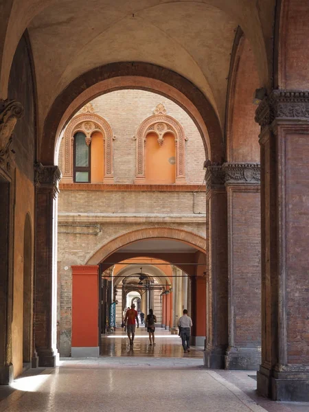 Porch in Bologna — Stock Photo, Image