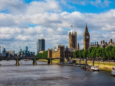 Londra'da, hdr Parlamentosu evleri