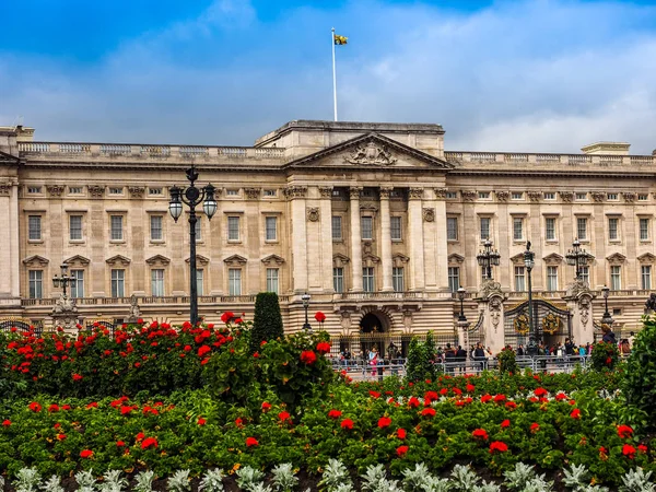 Palacio de Buckingham en Londres, hdr — Foto de Stock