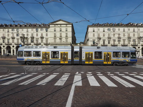 Plac Piazza Vittorio w Turyn — Zdjęcie stockowe