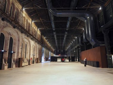 OGR (Resmi Grandi Riparazioni) Torino 'daki tren tamirhanesi