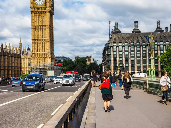 Houses of Parliament in London, hdr — Stock Photo, Image