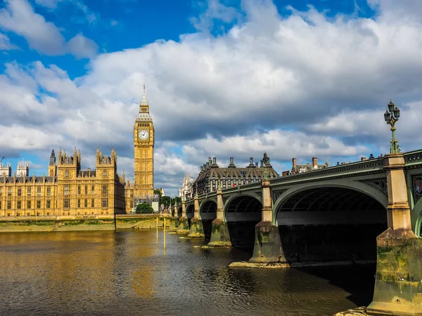 Parlementsgebouw in Londen, hdr — Stockfoto